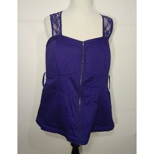 City Chic Corset Plus Size Top